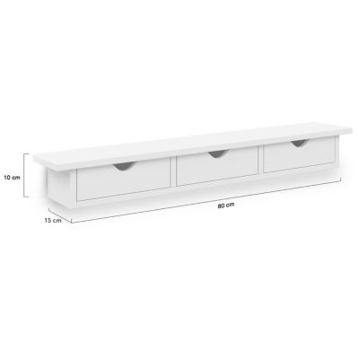 Support Etagere Murale 24 Pièces Consoles et Taquets pour étagères