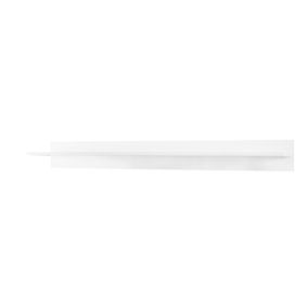 Etagère murale L100xH15xP22, collection CEPTO, coloris blanc