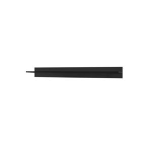 Etagère murale L100xH15xP22, collection CEPTO, coloris noir