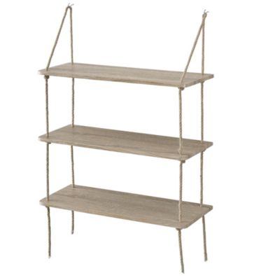 Étagère Murale Atmosphera Iris 60x80cm - MDF Et Fer - Design Moderne - Rangement Décoratif