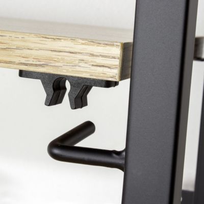 Galileo Casa Séparateur D’Étagère Empilable Pliable – Organisateur Cuisine & Rangement Gain De Place – Noir Satiné