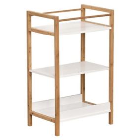 Etagère - Tendance - Nuovo - 3 niveaux - Bambou et MDF