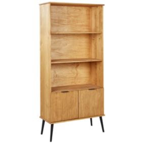 Etagère TIMMINS Bois de pin 190 cm Marron