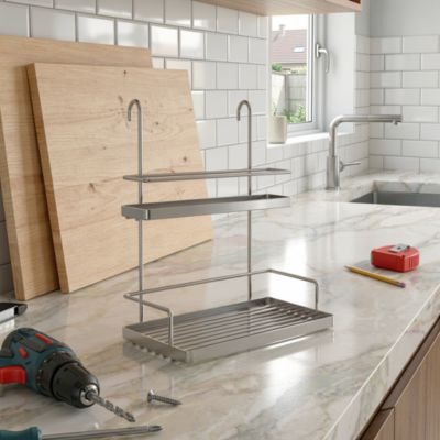 quot;SUPPORT ÉTAGÈRE DE CUISINE NEUF EN INOX" Marque « KRONEN »Küchengeräte