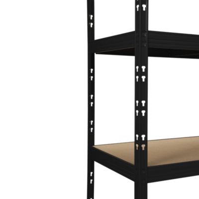 Étagère acier époxy XXL 4 tablettes l.237 x H.200 x P.60 cm