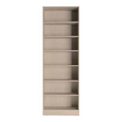 Etagère bibliothèque effet chêne GoodHome Pecan H. 220 x l. 73,8 x P. 29,4 cm
