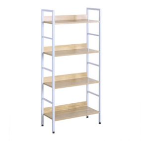 Etagere Bois Branche Metal Rangement Spacieux Multi Usage