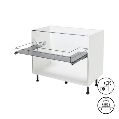 Etagère coulissante pour meuble sous évier GoodHome Pebre 100 cm