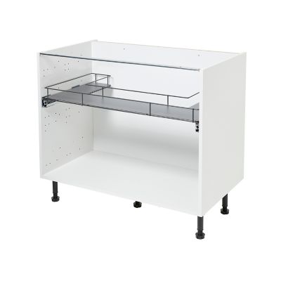 Etagère coulissante pour meuble sous évier GoodHome Pebre 100 cm