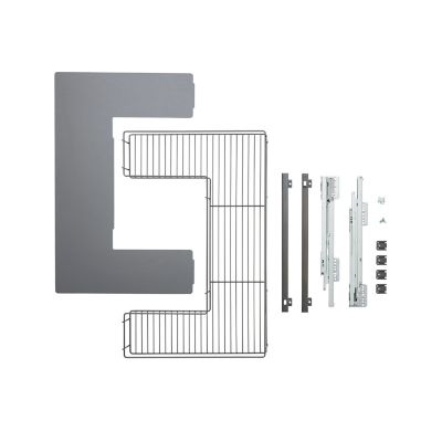 Etagère coulissante pour meuble sous évier GoodHome Pebre 80 cm