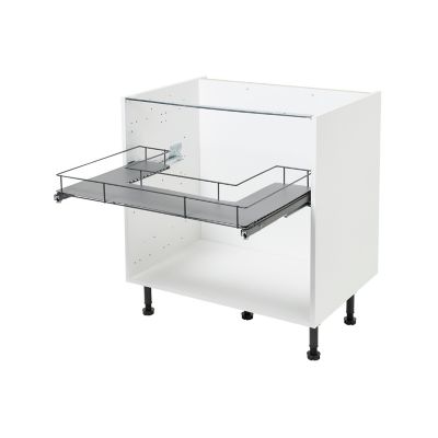 Etagère coulissante pour meuble sous évier GoodHome Pebre 80 cm