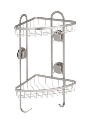 Accessoires HASKO - Caddie De Douche D'angle Avec Ventouse - Acier
