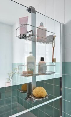 Etagère de douche aluminium Simplehuman