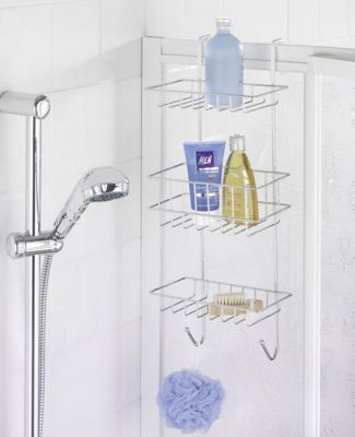 Étagère de douche filaire chromée Wenko Revigo 3 niveaux