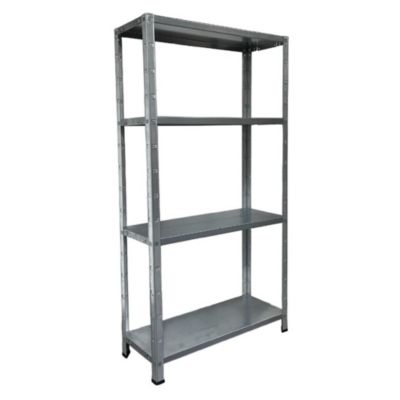 Étagère de garage en acier galvanisé H.150 x L.80 x P.30 cm Schulte Regalwelt Powermax