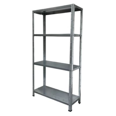 Étagère de garage en acier galvanisé H.150 x L.80 x P.30 cm Schulte Regalwelt Powermax