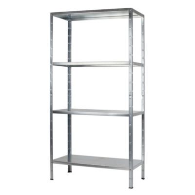 Étagère de garage en acier galvanisé H.180 x L.80 x P.50 cm Schulte Regalwelt Powermax