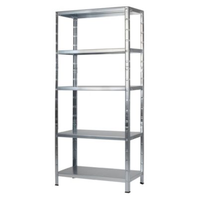 Étagère de garage en acier galvanisé H.200 x L.80 x P.35 cm Schulte Regalwelt Powermax