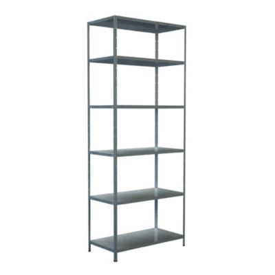 Étagère de garage en acier galvanisé H.230 x L.80 x P.50 cm Schulte Regalwelt Powermax