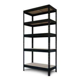 Étagère de garage en acier thermo-laqué GoodHome Rand H. 180 x L. 97 x P. 40 cm