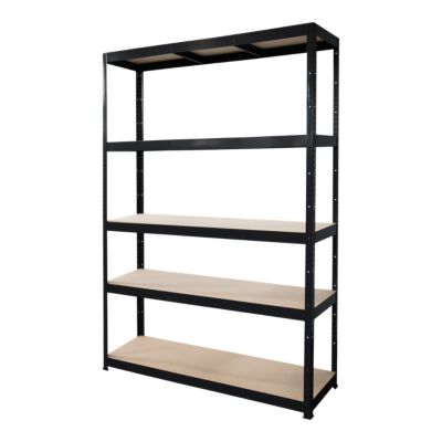 Étagère de garage en acier thermo-laqué GoodHome Ryle H. 179 x L. 120 x P. 40 cm