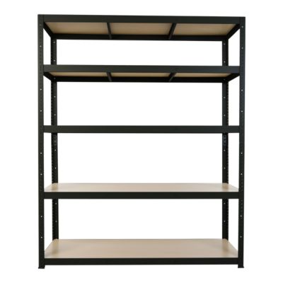 Étagère de garage en acier thermo-laqué GoodHome Ryle H. 179 x L. 120 x P. 40 cm