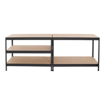 Étagère de garage en acier thermo-laqué H.180 x L.97 x P.60 cm GoodHome Rand