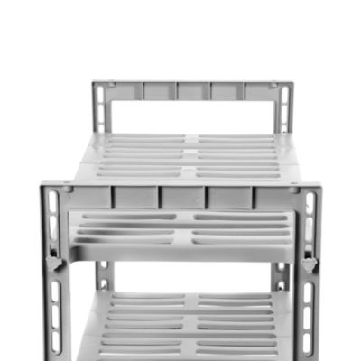 Étagère de rangement extensible sous l'évier Compactor L. 50 à 76 cm gris