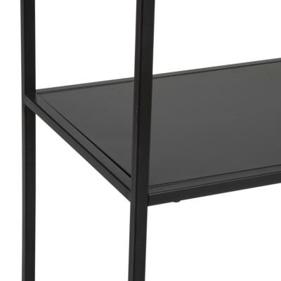 Étagère de rangement style industriel Atmosphera Gota 6 niveaux métal noir