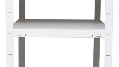 Carrelage Effet Métal Blanc 45 X 90 Cm CORTEN Matt 1,21 M²