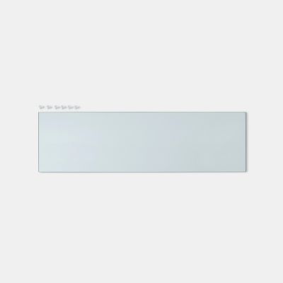 Etagère en verre pour caisson haut de cuisine GoodHome Cicely l. 95.85 cm x P.27.35 cm, 2 pièces
