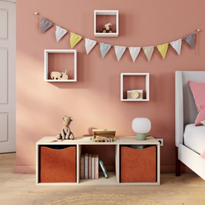 Étagère modulable 3 cubes Mixxit cachemire l.38,9 x L.108 cm