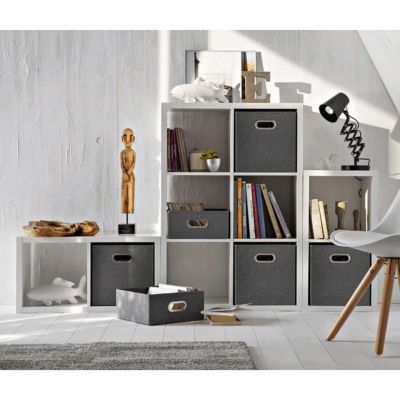 Étagère Modulable Form 8 Cubes - Blanc - 142,8 X 74 X 35 Cm - Neuf