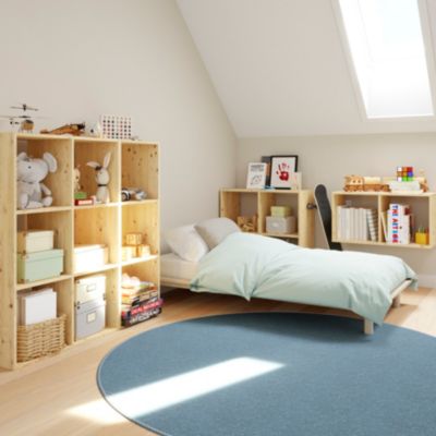 Étagère modulable 6 cubes en pin GoodHome Mixxit l. 70,9 x H. 105,4 cm
