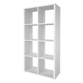 Bibliothèque angle modulable bibliothèque blanche livres - Ciel & terre