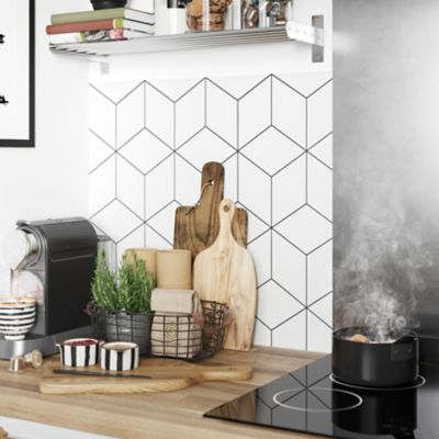 Etagère murale à fixer GoodHome Datil l. 60 x P. 20 cm