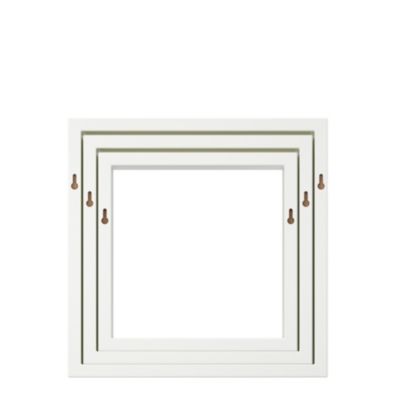 Étagère murale cube modulable Rigga Form, blanc vendue par 3 pièces