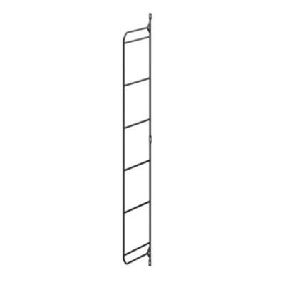Étagère murale modulable 4 tablettes en MDF et 2 échelles en acier GoodHome Rigga H.87 x L.60 x P.20,2 cm
