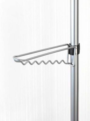 Étagère penderie extensible Apollon Wenko H. 180 à 300 cm argent