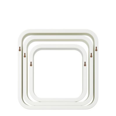 Etagères murales cubes modulables Cusko Form, blanc, 3 pièces