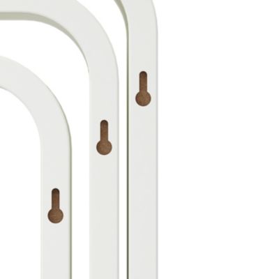 Etagères murales cubes modulables Cusko Form, blanc, 3 pièces