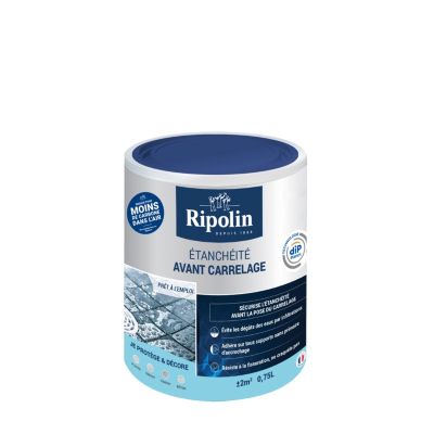 Etanchéité avant carrelage intérieur mat Ripolin 0,75L