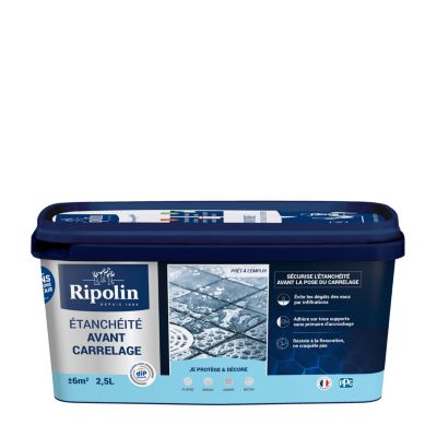 Etanchéité avant carrelage intérieur mat Ripolin 2,5L