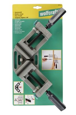 Etau double d'angle Wolfcraft Bleu et vert