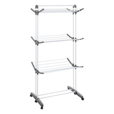 Étendoir à linge 24 m d'étendage, inox, 5Five Nubie Plus