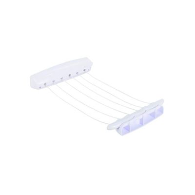 Etendoir et porte vêtements 6 Fils 21M Blanc MSV