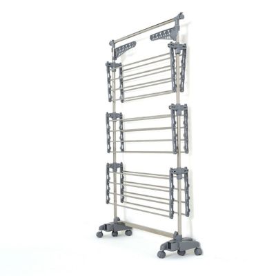 Etendoir à linge et accessoires EXTRA Gris Acier 25m