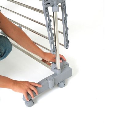 Etendoir à linge et accessoires EXTRA Gris Acier 25m