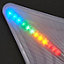 Etoile lumineuse LED multicolore 49 cm