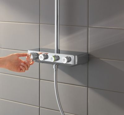 Euphoria SmartControl System 310 Cube Duo Colonne de douche thermostatique (26508000)